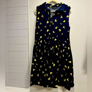 Eloquii Fit&Flare Banana Dress